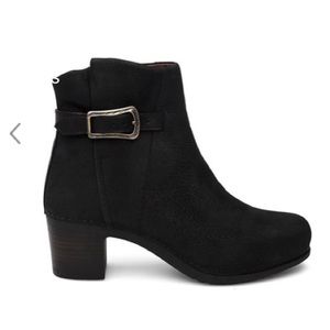 Dansko Black Heeled Boots
